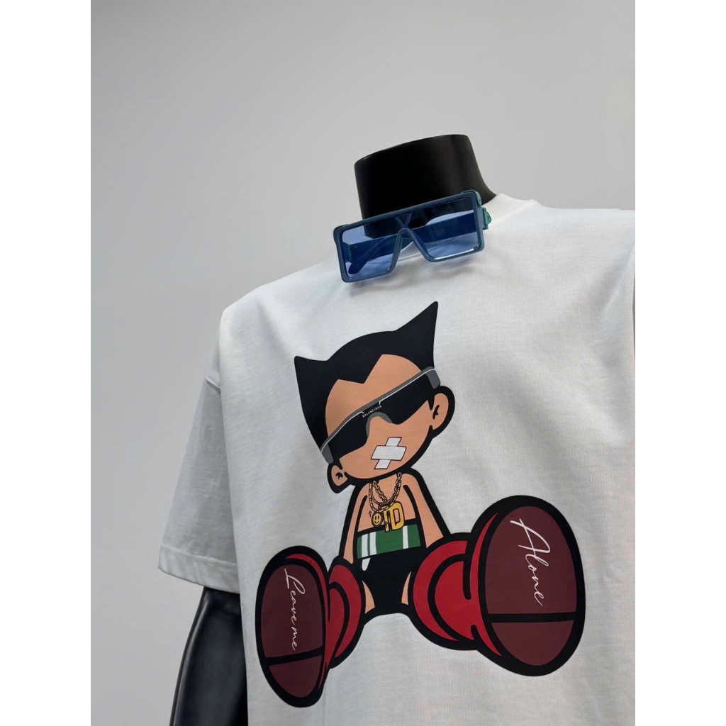 Áo thun Stee Cổ tròn MOSEE Localbrand ICVCVNI Unisex Menwear Cotton