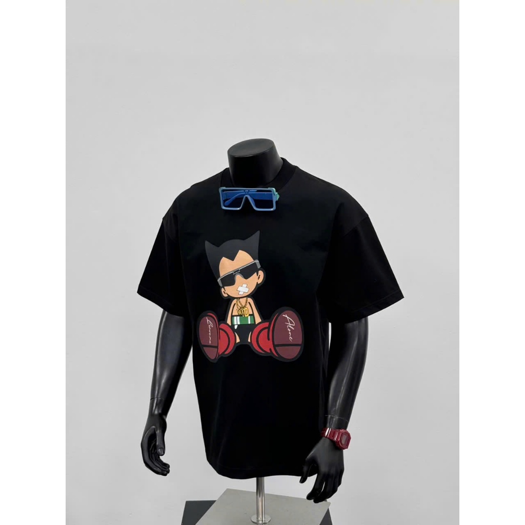 Áo thun Stee Cổ tròn MOSEE Localbrand ICVCVNI Unisex Menwear Cotton