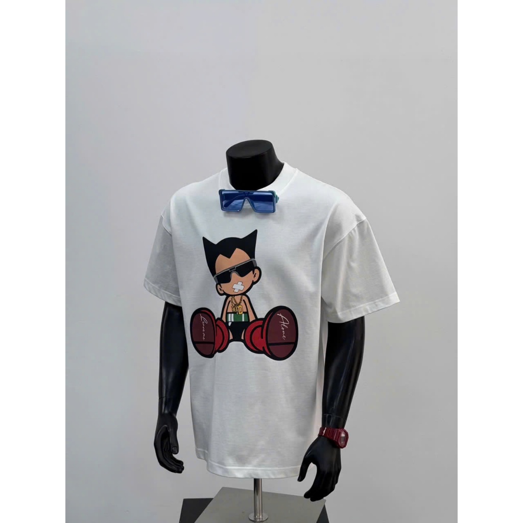 Áo thun Stee Cổ tròn MOSEE Localbrand ICVCVNI Unisex Menwear Cotton