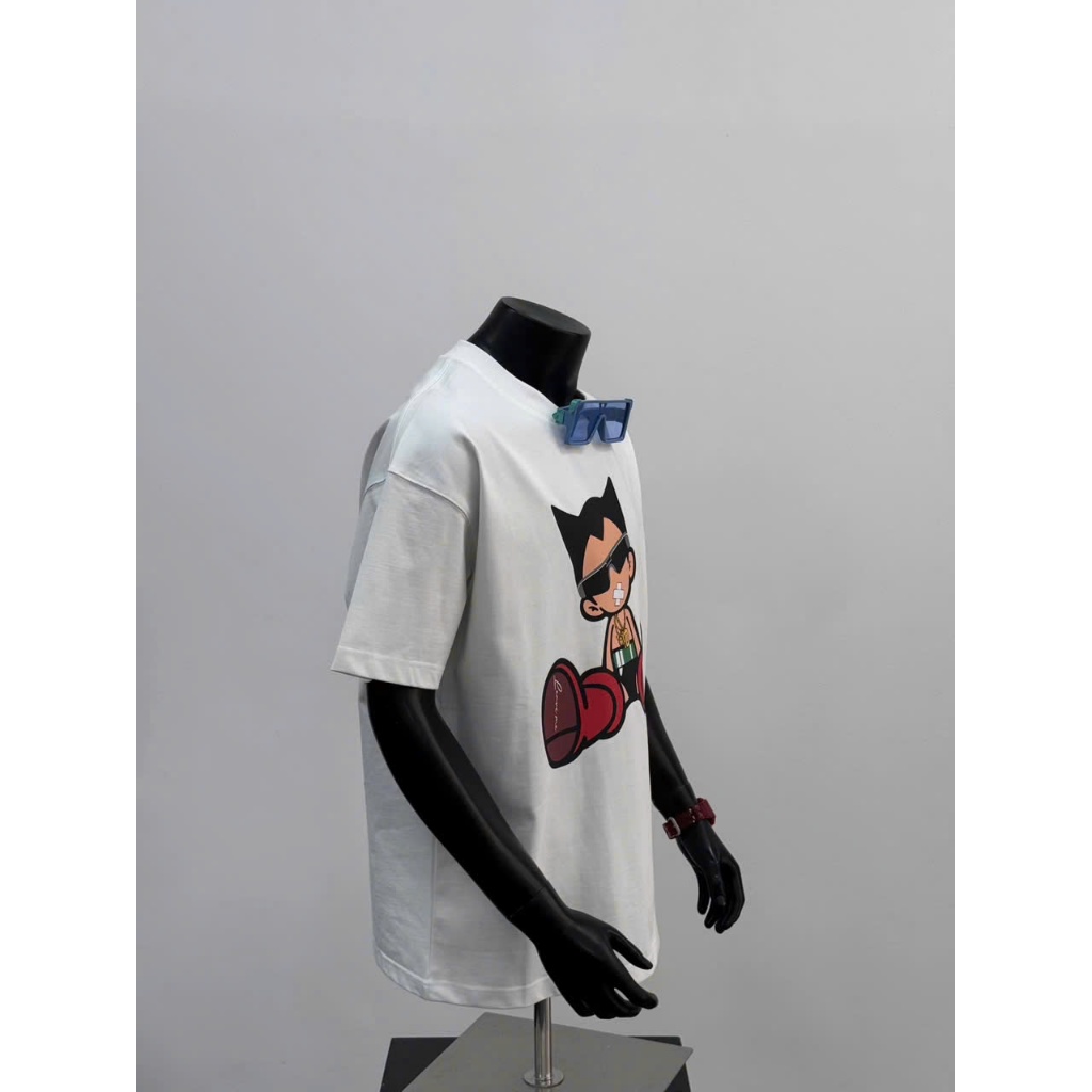 Áo thun Stee Cổ tròn MOSEE Localbrand ICVCVNI Unisex Menwear Cotton