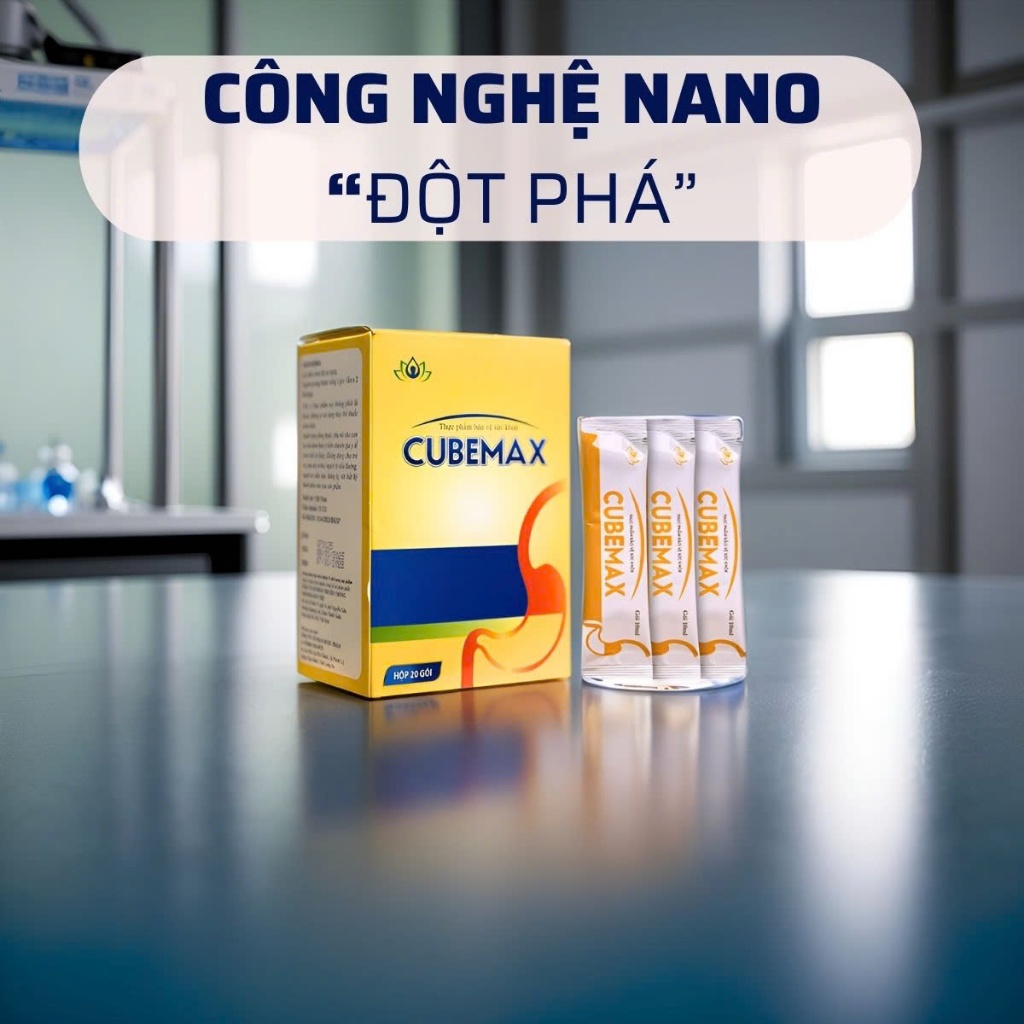 Ảnh Gel Bảo Vệ Dạ Dày Cubemax Giúp Giảm Đau Dạ Dày, Tá Tràng, Cắt Cơn Trào Ngược Dạ Dày, Giảm Ợ Chua, Đầy Bụng, Khó Tiêu 4