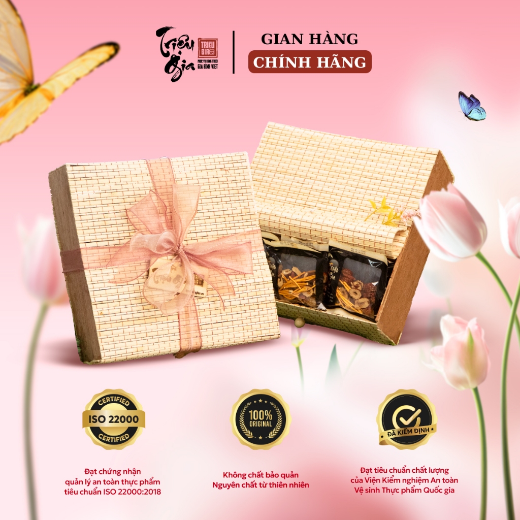 Ảnh Set Quà Cho Mẹ Sức Khỏe An Nhiên Trà Sức Khỏe Triệu Gia Hương Vị Ngọt Lành 1