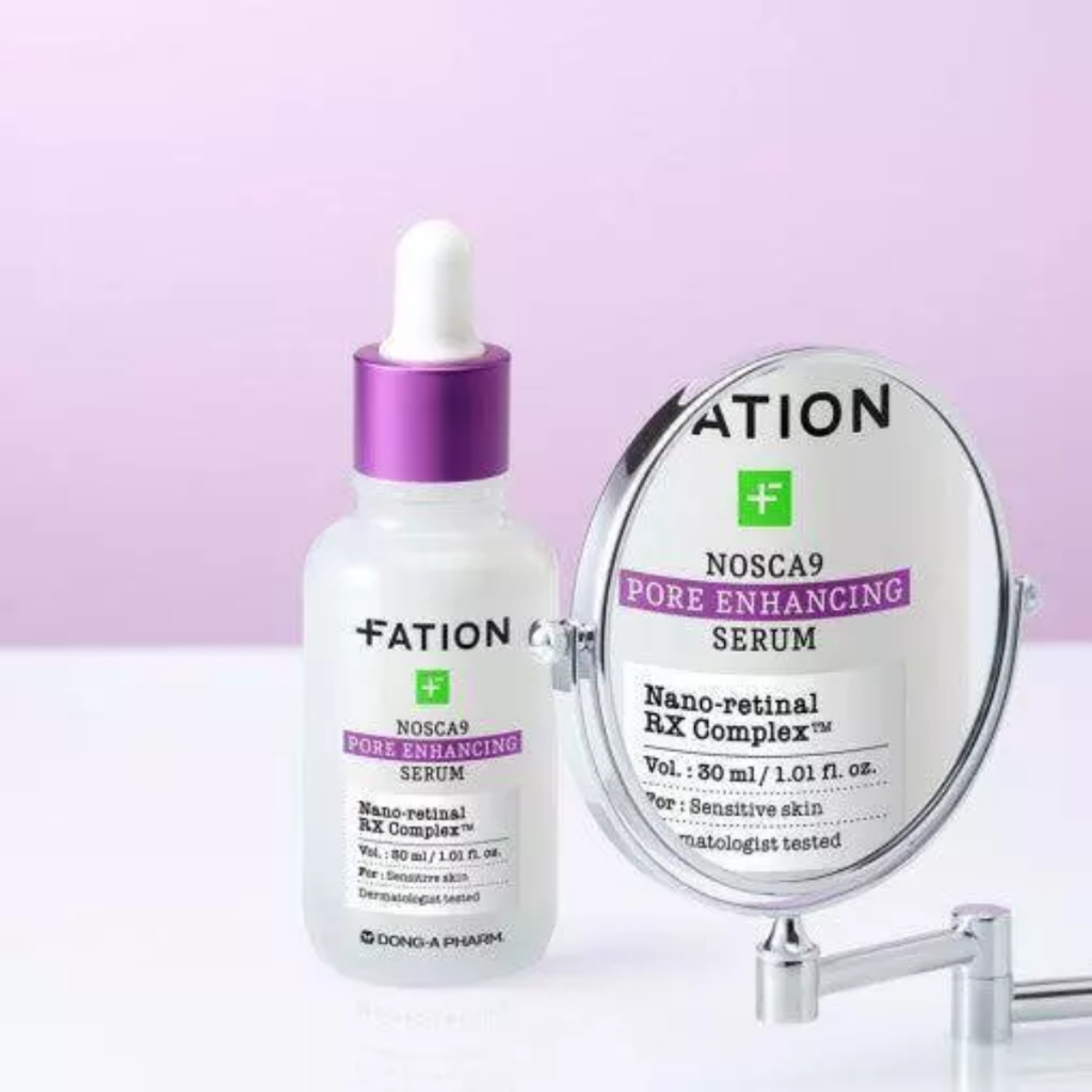 Ảnh - Tinh Chất Se Khít Lỗ Chân Lông Fation Nosca9 Pore Enhancing Serum 30ml  - Giảm Nhờn, Cân Bằng Ẩm, Mịn Da 3