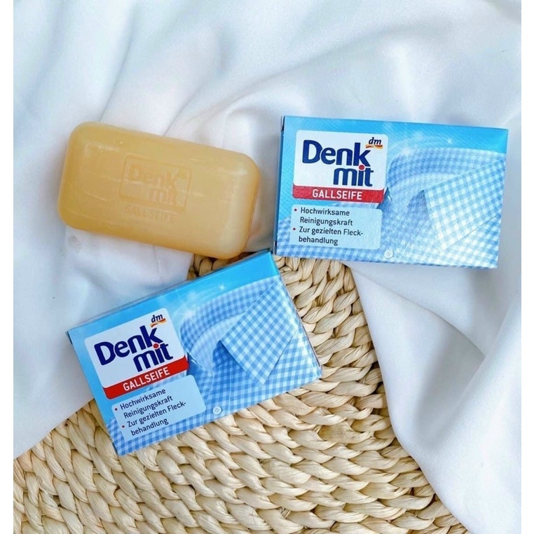 Ảnh Xà phòng tẩy trắng cổ áo Denkmit Gallseife 100g 1