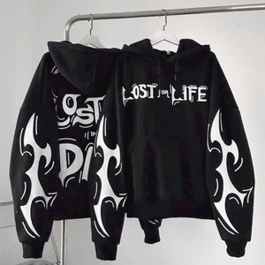Áo Khoác Nỉ HOODIES UNISEX Form TO Như Hình LOSTFIRE Cực Cháy