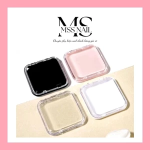 sét 10 hộp đựng mifan Trong Suốt, Hộp nail trong , hộp mifan trong suốt.8