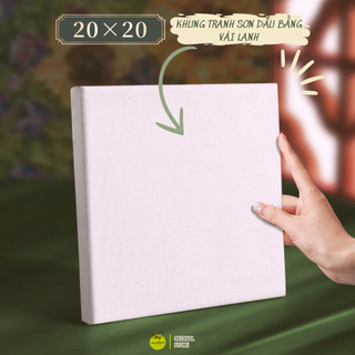 Khung Tranh Canvas,Toan Vẽ Tranh Kích thước 20x20 cm Siêu Rẻ
