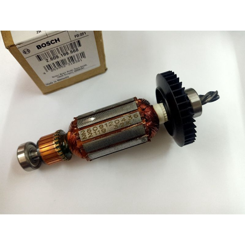 Rotor máy GSB 16RE Bosch 2609199668 - Hàng chính hãng
