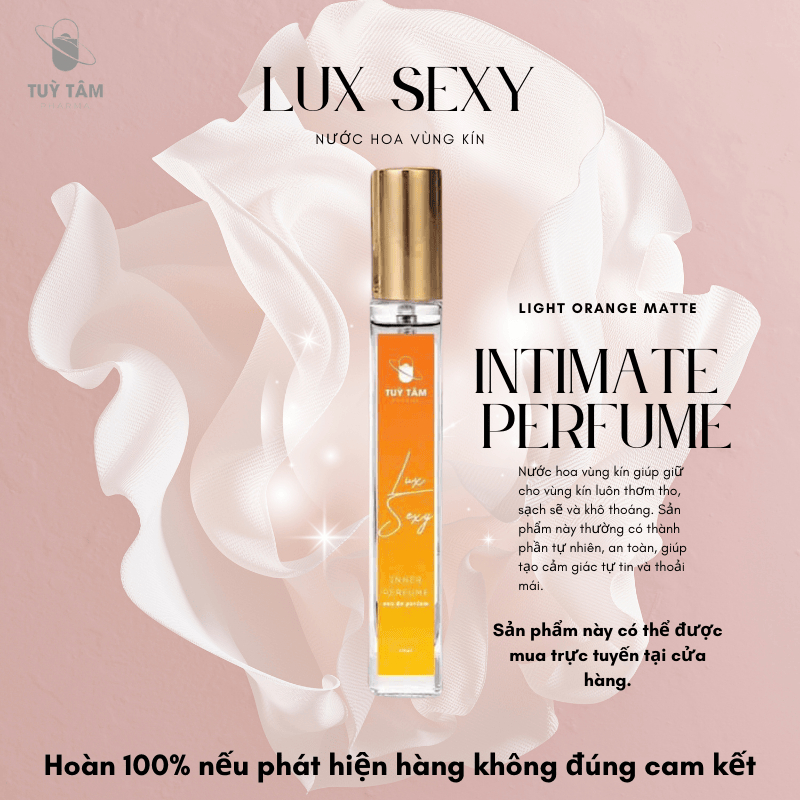 Nước hoa vùng kín Lux sexy quyến rũ, nước hoa cô bé Lux sexy Tùy Tâm pharma - 5ml