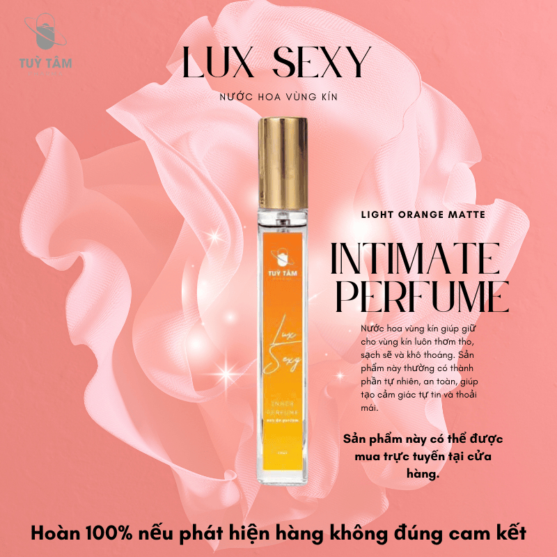 Nước hoa vùng kín Lux sexy quyến rũ, nước hoa cô bé Lux sexy Tùy Tâm pharma - 5ml