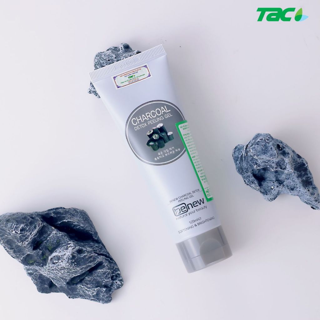Ảnh Tẩy tế bào chết Than hoạt tính thải độc cho da Benew Charcoal Detox Peeling Gel TAC 120ml 3