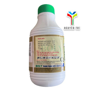 Boly bioking l 500ml ra rễ và cứng cây.