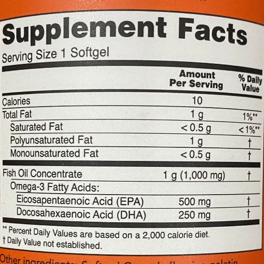 NOW ULTRA OMEGA3 500 EPA/250 DHA - VIÊN DẦU CÁ HỖ TRỢ CẢI THIỆN SỨC ĐỀ KHÁNG