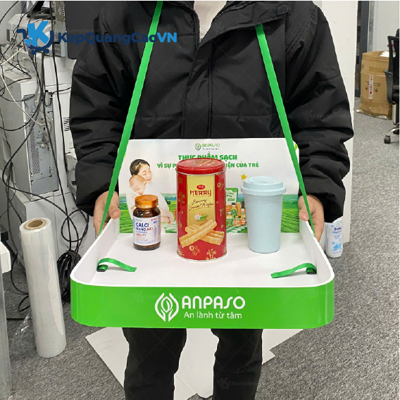 Khay sampling, Khay phát mẫu thử, quảng cáo sampling, Khay bán hàng di ...