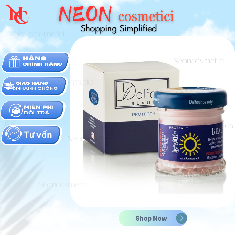 dalfour beauty glutathione kem duong Kem Pháp Dưỡng Trắng Da Ban Ngày Dalfour Beauty Glutathione Whitening Cream  PROTECT+