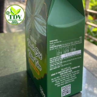 Hôp Trà Túi lọc Cây Thuốc Dòi (Cây bọ mắm) Loại Tím 30 gói cải thiện ho, thanh lọc phổi