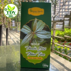 Hôp Trà Túi lọc Cây Thuốc Dòi (Cây bọ mắm) Loại Tím 30 gói cải thiện ho, thanh lọc phổi