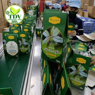 Hôp Trà Túi lọc Cây Thuốc Dòi (Cây bọ mắm) Loại Tím 30 gói cải thiện ho, thanh lọc phổi
