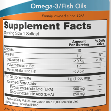 Now Ultra Omega3 500 EPA/250 DHA Bổ mắt tăng đề kháng