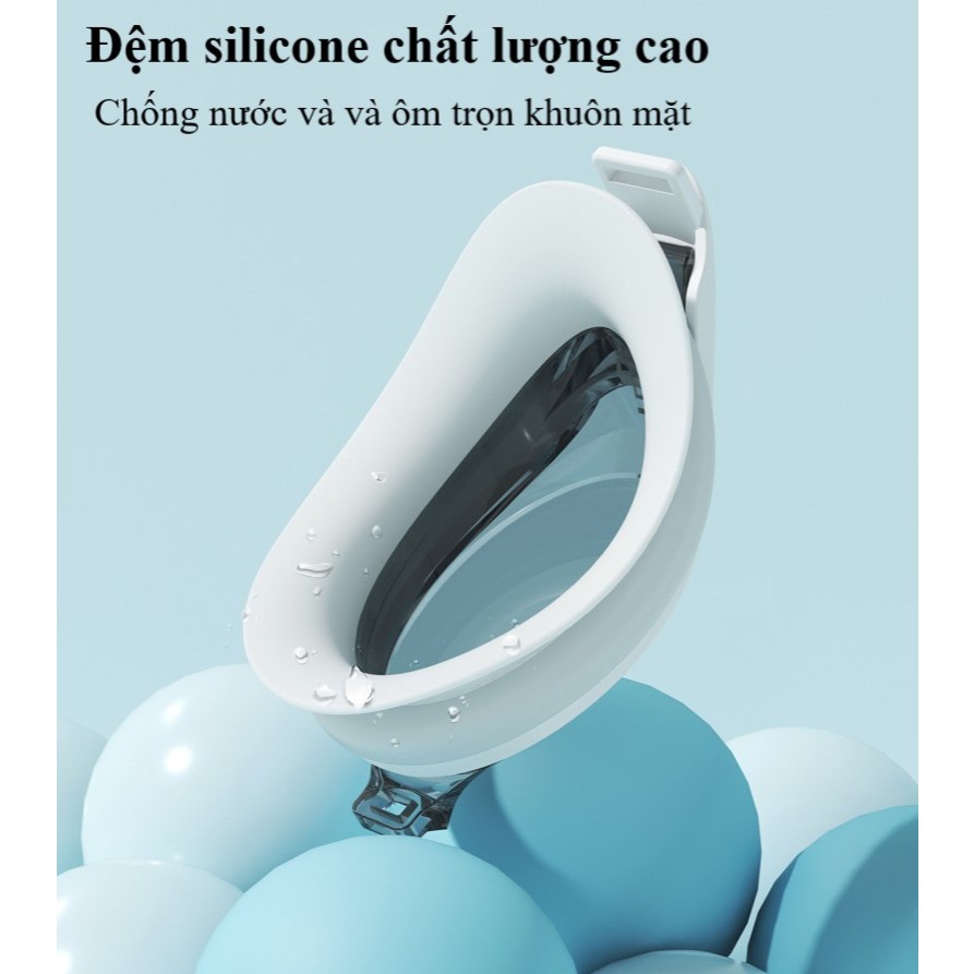 Kính bơi cận người lớn YUKE-SA16, chống sương, độ cận từ 2-5 độ/ Nhập khẩu chính hãng
