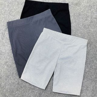 Quần ngố legging nữ bigsize co giãn thấm hút mồ hôi lưng chun thoải mái, thoáng mát cho nàng chuppy năng động -Q532