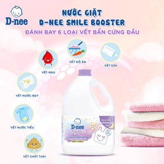 [ HOẢ TỐC ] Nước Giặt Quần Áo Em Bé Dnee 3000ml - Nước Giặt Xả An Toàn Cho Trẻ Em Hàng Chính Hãng - CÔ THƯ MARKET