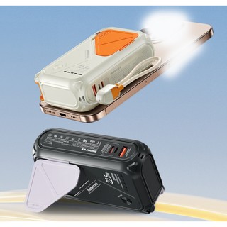[Có 3C] Sạc Dự Phòng không dây 15W Remax CP-2 20000mAh TypeC & LaiNing out 20W, chân cắm 220V