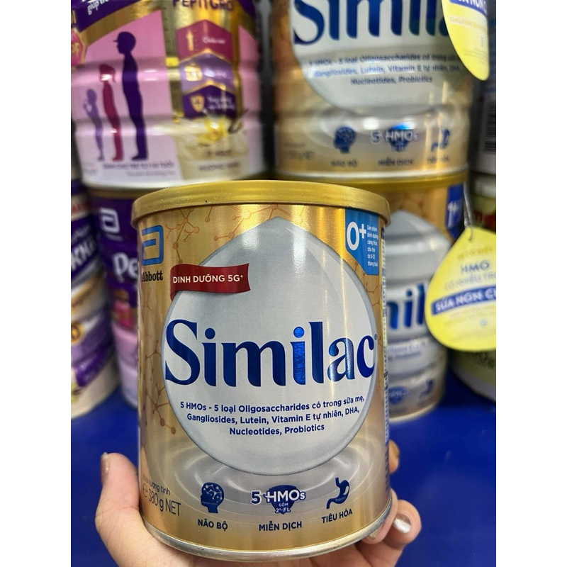 -{Hot} Sữa Bột Similac 0+ 850g/Lon Dinh Dưỡng 5G Mới (0-12 tháng)