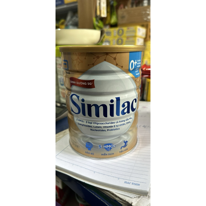 -{Hot} Sữa Bột Similac 0+ 850g/Lon Dinh Dưỡng 5G Mới (0-12 tháng)