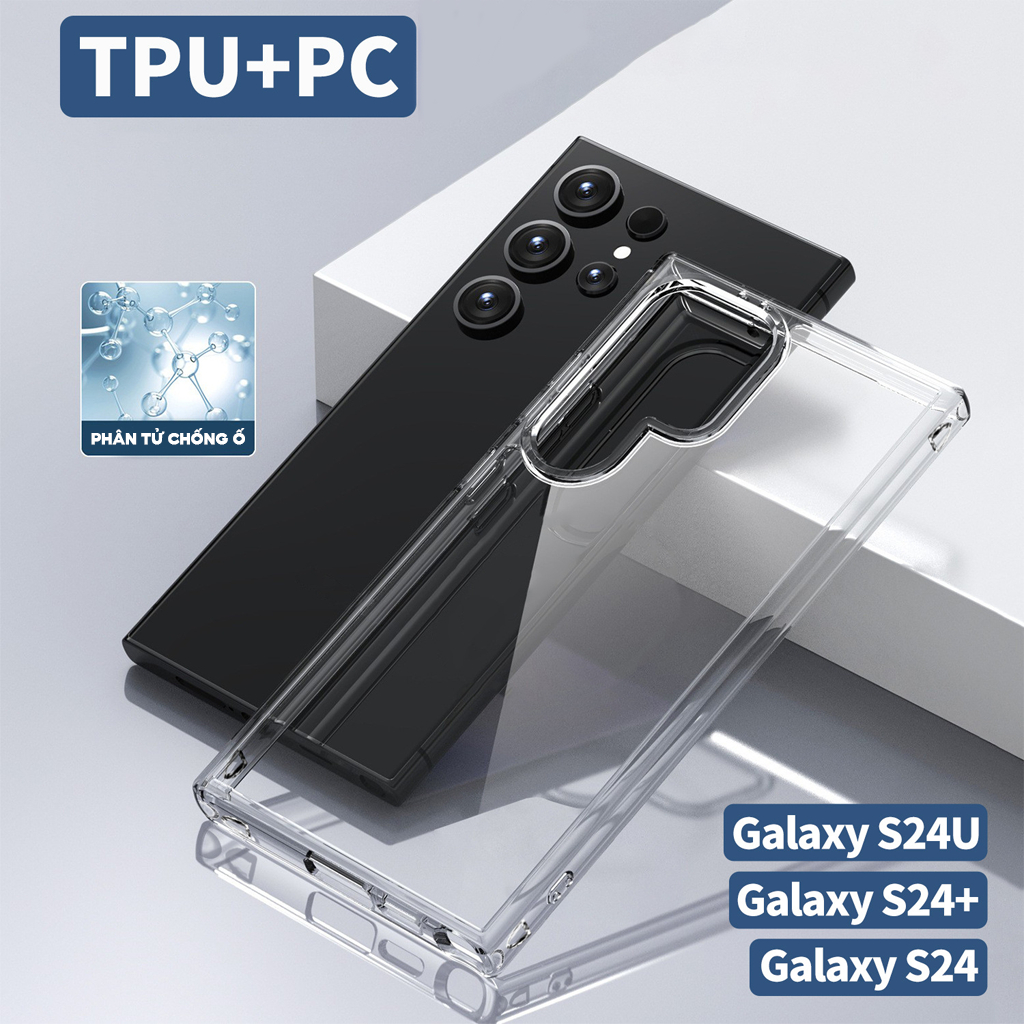 Ảnh Ốp Lưng LIKGUS Trong Suốt Chống Ố Vàng, Viền Dẻo Chống Sốc Cho SamSung S24 - S24 PLUS - S24 ULTRA 2