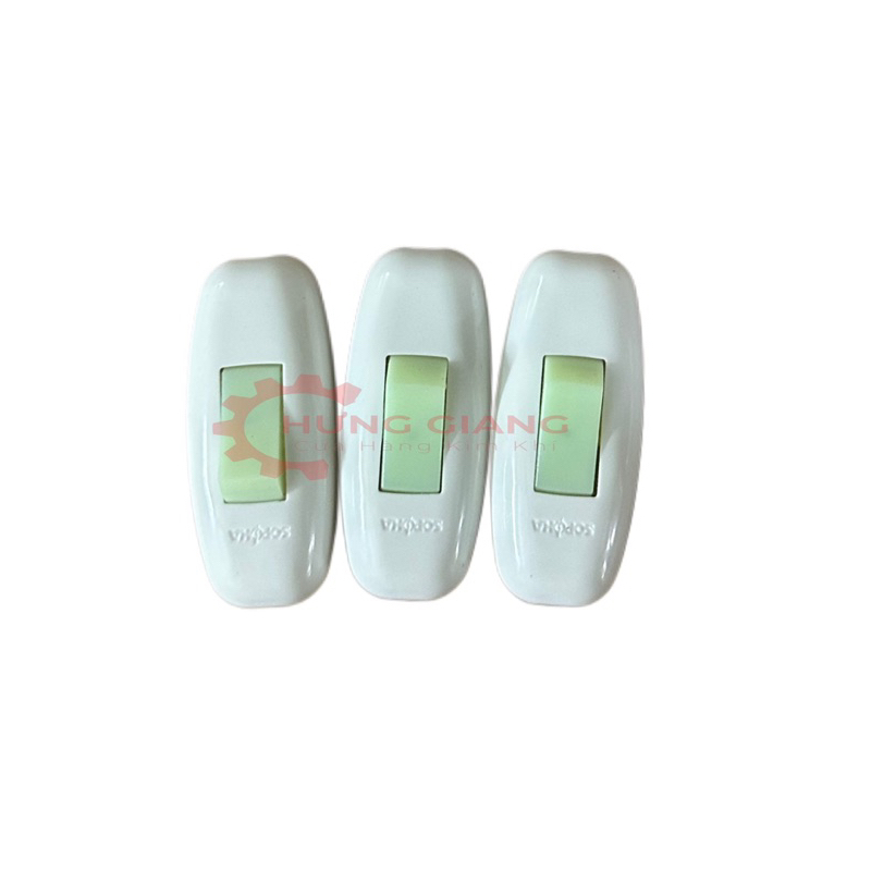 5 CÁI Công Tắc Đơn Sopoka, Công Tắc Quả Nhót Dạ Quang NDQ-3
