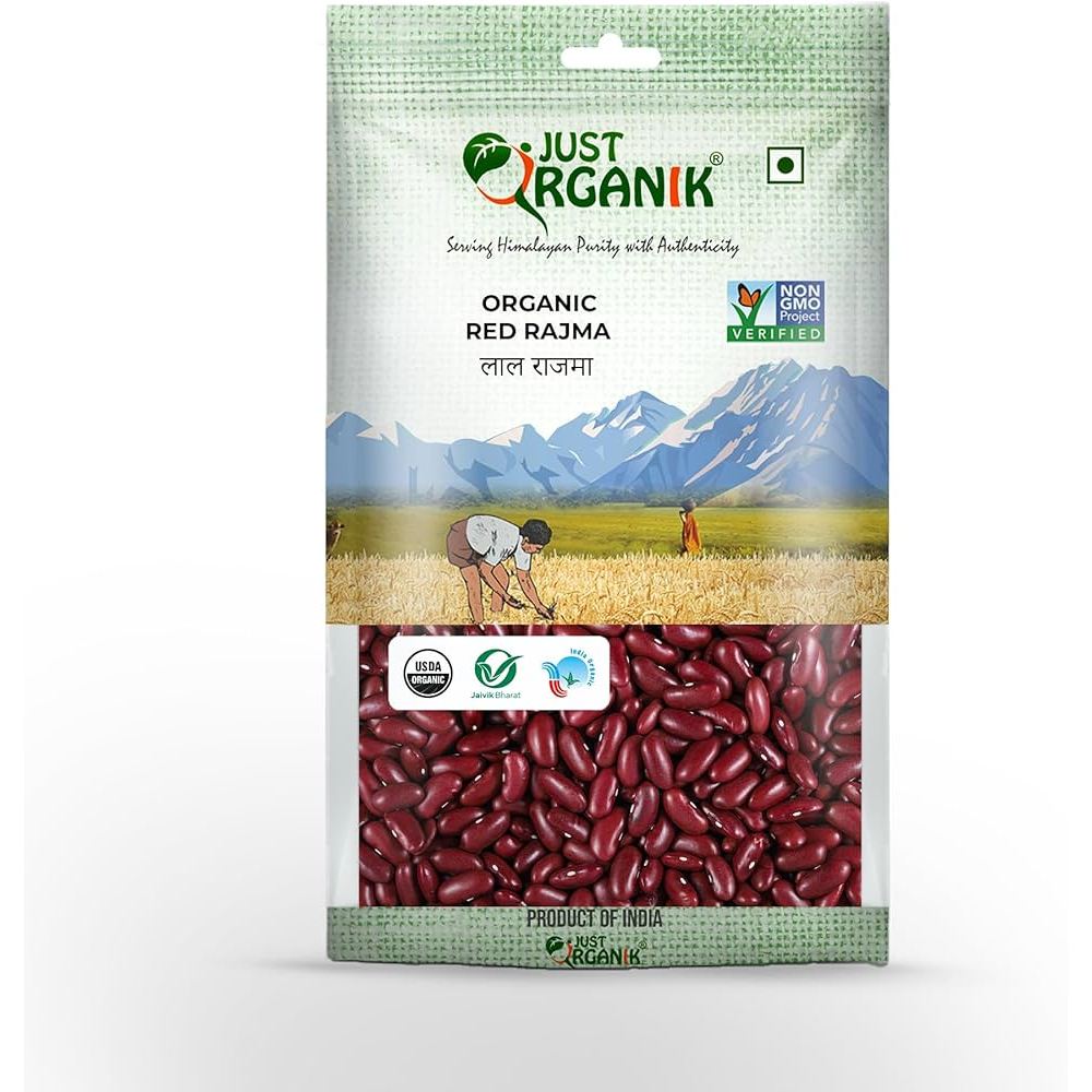 Đậu Đỏ Tây Hữu Cơ Just Organik KIdney Beans 500g