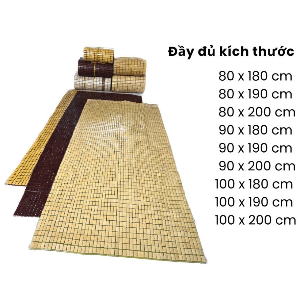 Chiếu trúc chiếu tre - Giải pháp nằm mát, thoáng khí cho sinh viên và văn phòng