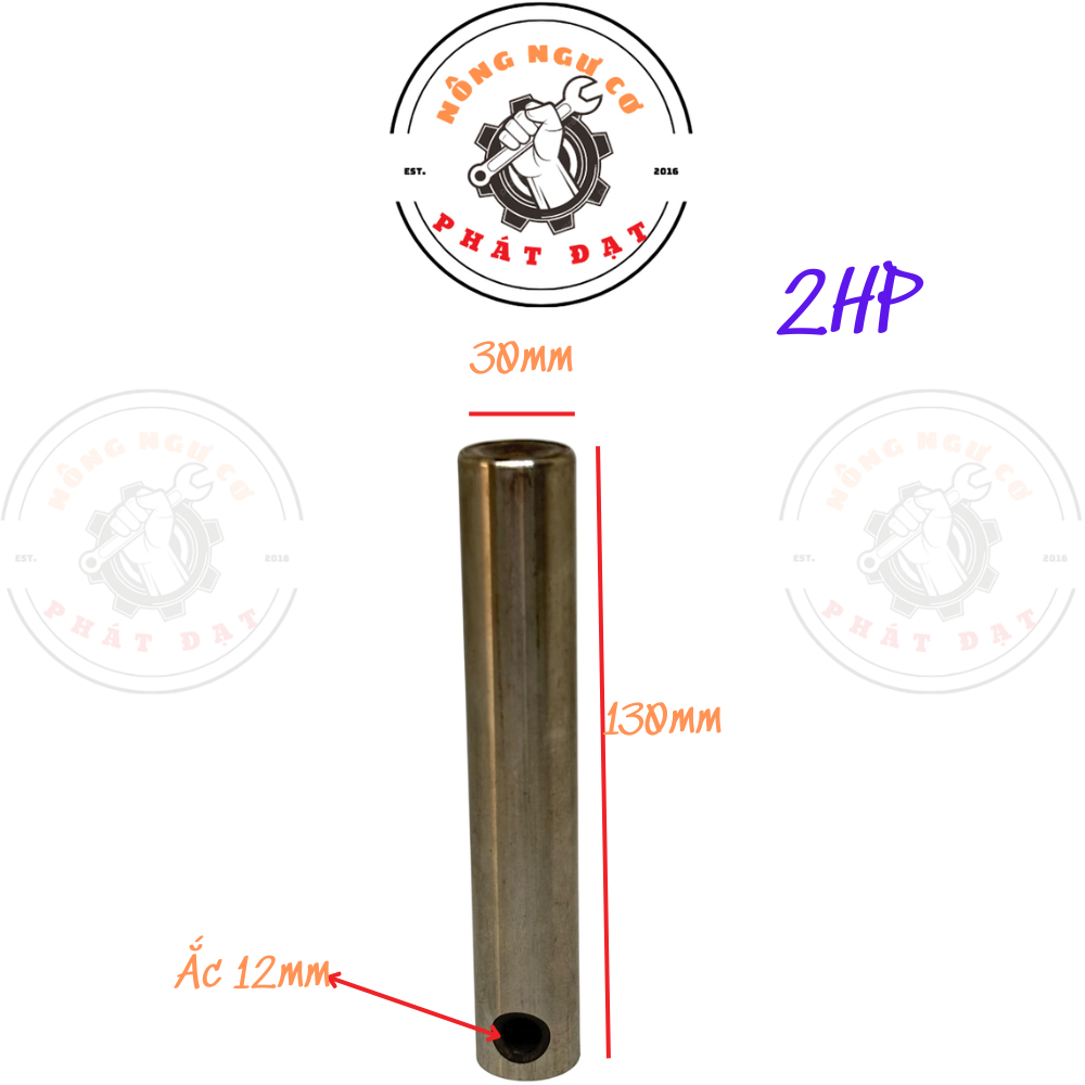Pittong/Pistong đầu máy rửa xe / máy xịt thuốc 1HP_1.5HP_2HP, hàng INOX, bền, chuẩn size, đẹp