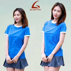 Áo Thun Cổ Tròn Phối Cổ TS154 GLADIMAX l SỢI BÔNG MỸ KHÔNG TẠP CHẤT l T-shirt Nữ Cá Tính