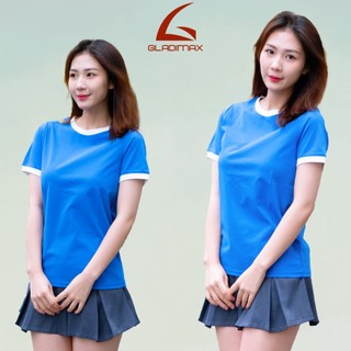 Áo Thun Cổ Tròn Phối Cổ TS154 GLADIMAX  l SỢI BÔNG MỸ KHÔNG TẠP CHẤT l T-shirt Nữ Cá Tính