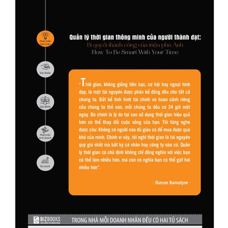 Sách - Quản lý thời gian thông minh của người thành đạt Mcbooks