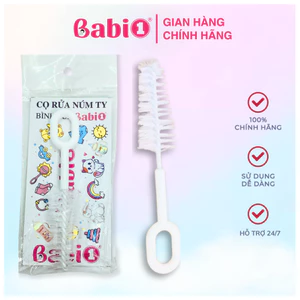 Cọ Rửa Bình Sữa BABIONE Cọ Rửa Làm Sạch Núm Ti Cọ Bình Sữa Cho Bé Chính Hãng