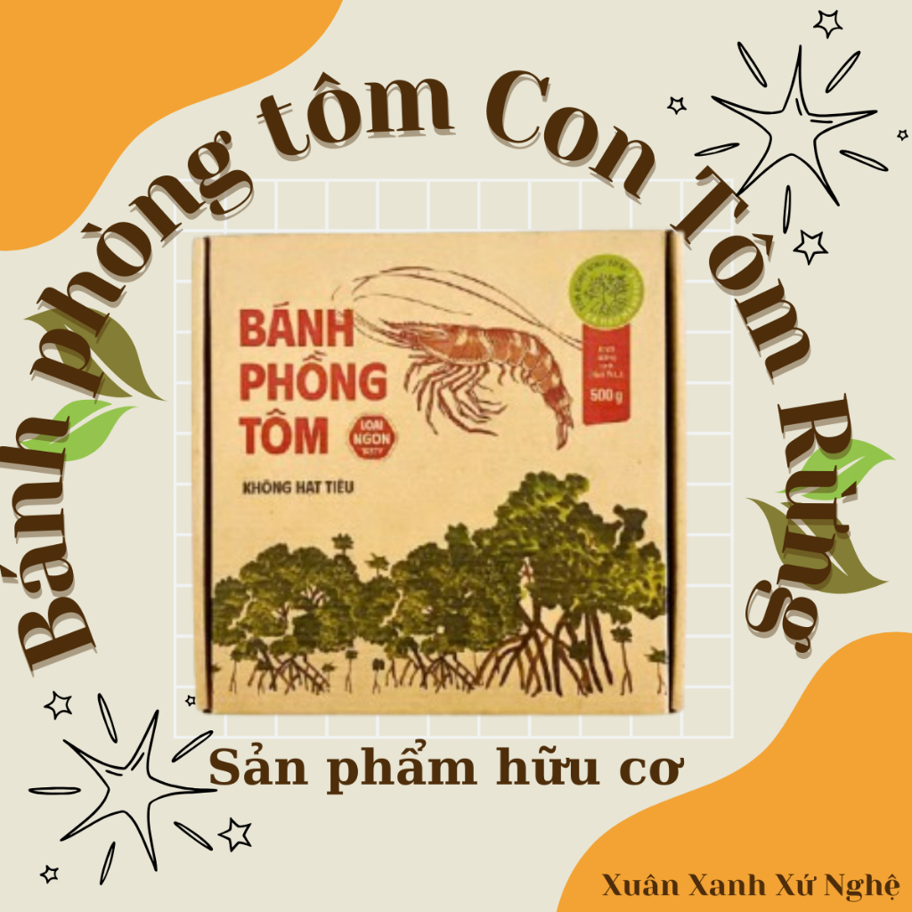 Đặc sản Bánh phòng tôm Con Tôm Rừng Cà Mau | Shopee Việt Nam