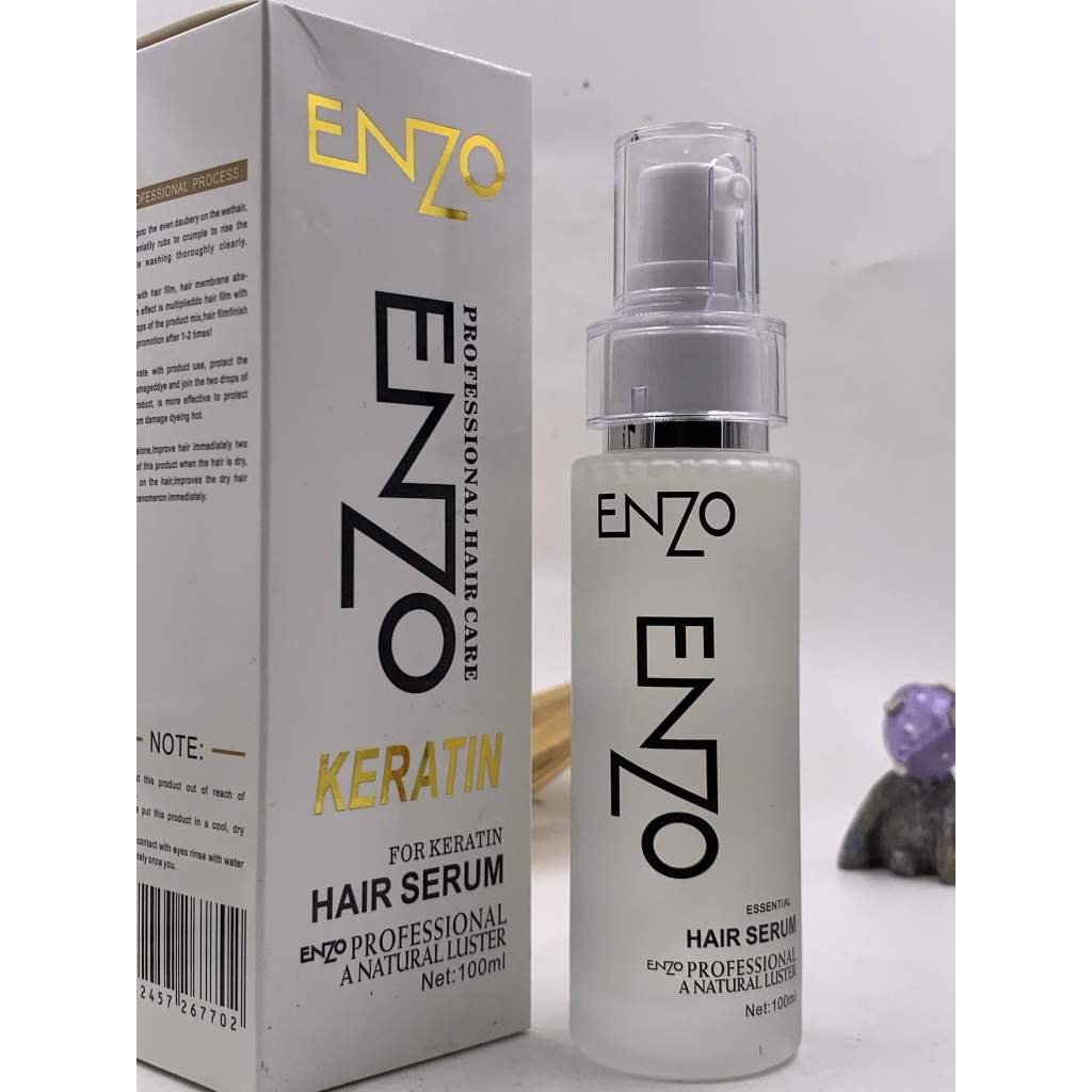 Ảnh Tinh dầu dưỡng tóc enzo ,dùng cho tóc khô,xơ,hư tổn ,nuôi dưỡng tóc chắc khoẻ ,mềm mượt,bồng bềnh 4