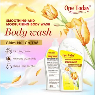 Sữa tắm Hương Nước Hoa One Today 1000ml .Trắng Da mềm mịn màng quyến rũ