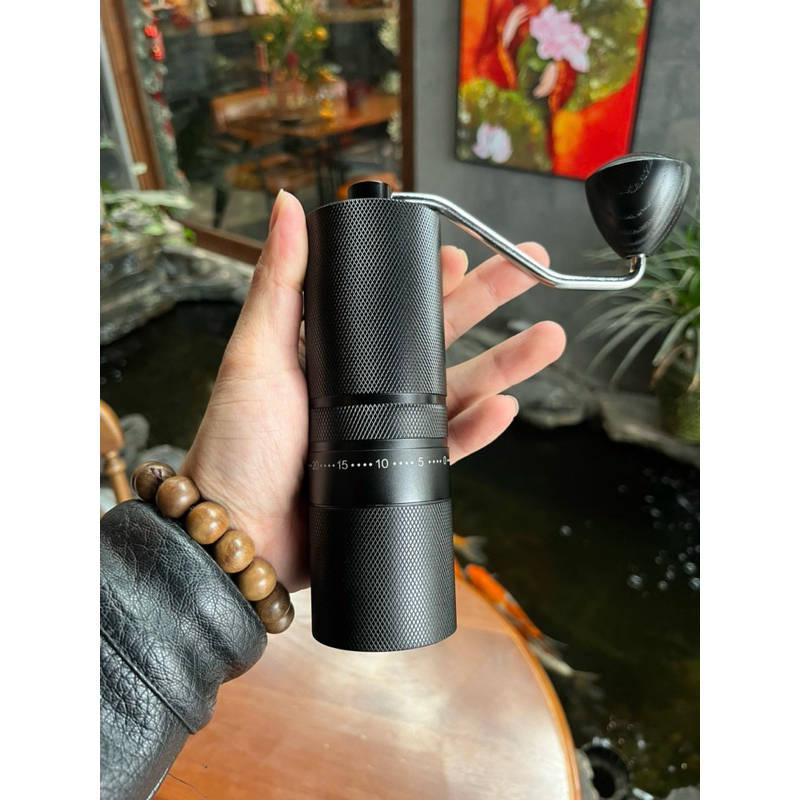 [HOẢ TỐC]  Cối xay cà phê thủ công (Bản nâng cấp). Lưỡi xay 7 trục thép nguyên khối SUS420 loại 7 cánh