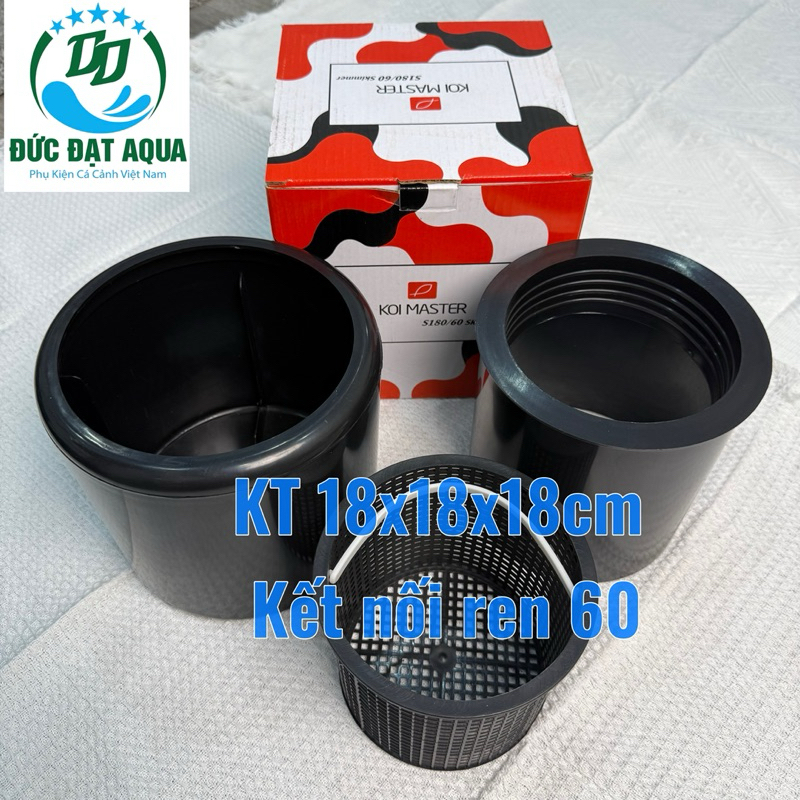 HÚT MẶT HỒ KOI KOIMASTER POND, SKIMMER S-180/60MM & S-130/48MM & PONDMASTER 20x23cm  các kích cỡ 7