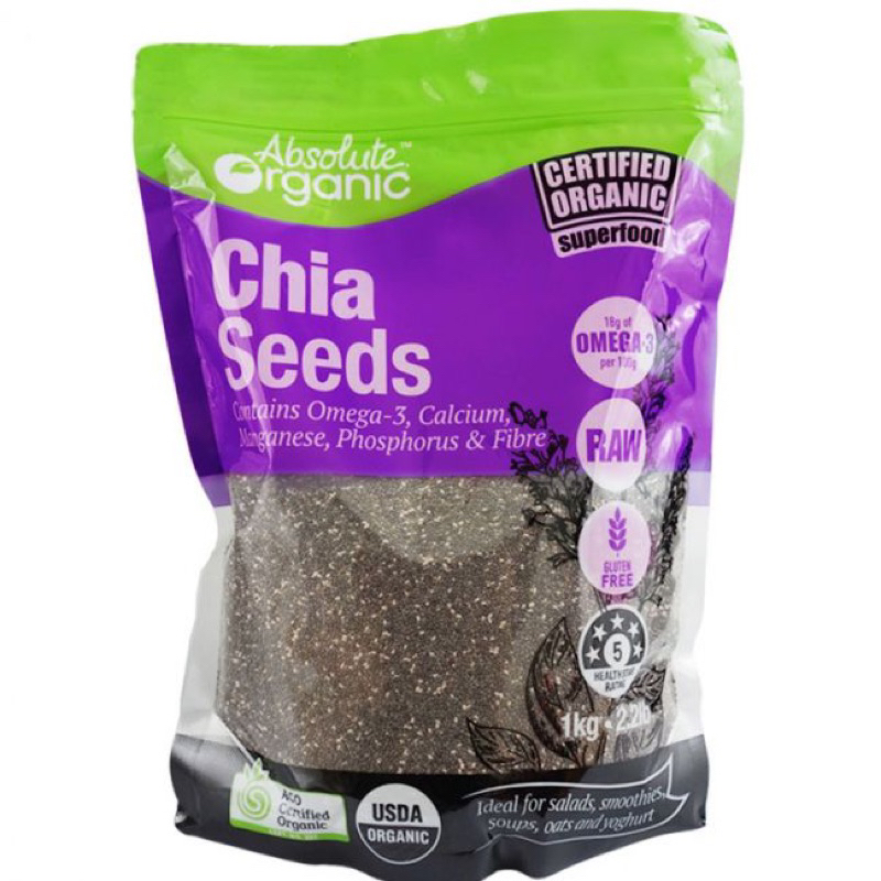 Hạt Chia Úc Làm Chè Dưỡng Nhan, Sâm Bí Đao, Sinh Tố Tốt Cho Trí Não Và Sức Khoẻ