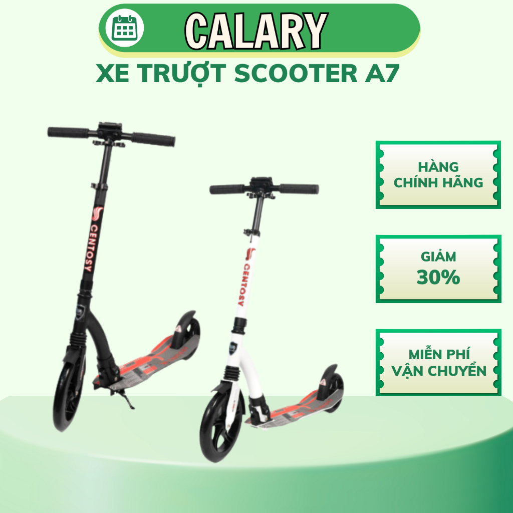 Ảnh Xe Scooters Cougar- A7 Cao Cấp Màu Đen Dành Cho Người Lớn Độ Chịu Lực Cao 1