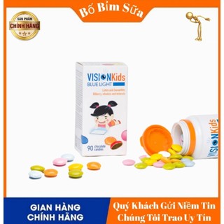 [ Chính Hãng ] Hộp 90 Viên Uống Sáng Mắt Vision Kids Blue Light Tốt Cho Mắt Thực Phẩm Bổ Sung