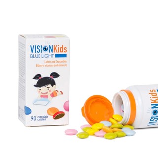 [ Chính Hãng ] Hộp 90 Viên Uống Sáng Mắt Vision Kids Blue Light Tốt Cho Mắt Thực Phẩm Bổ Sung