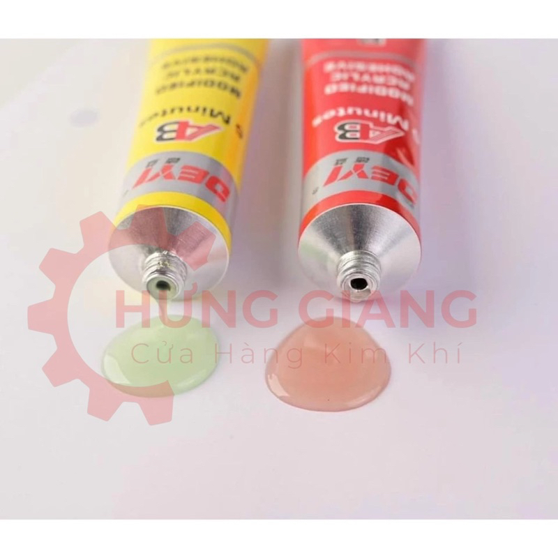 Keo 2 Thành Phần A -B dán nhựa, gỗ, sắt Keo ab Deyi