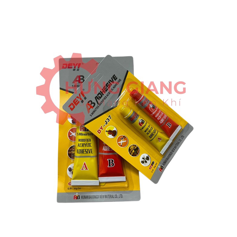 Keo 2 Thành Phần A -B dán nhựa, gỗ, sắt Keo ab Deyi