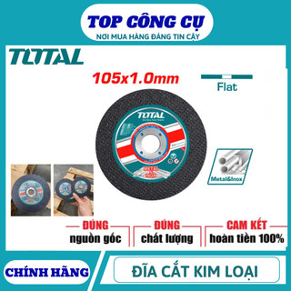TOTAL Đĩa cắt kim loại 105MM —> 125MM TAC2101051 / TAC2101251